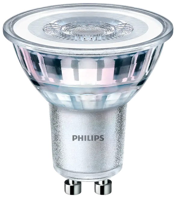 PHILIPS Spotpære 4,6W GU10 2-Pak