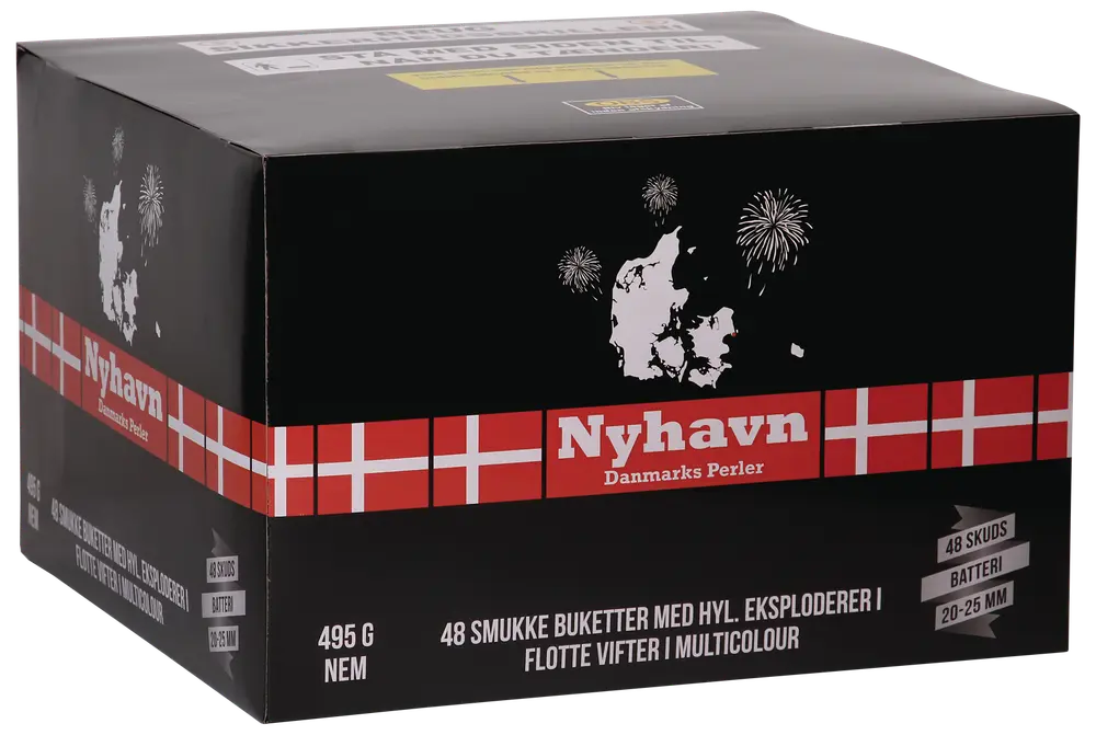 Danmarks Perler Nyhavn batteri 48 skud