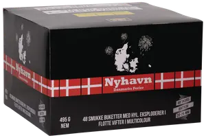 Danmarks Perler Nyhavn batteri 48 skud