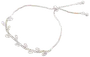 Armbånd med sten - sølv