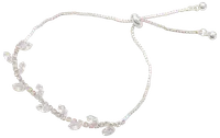 Armband med stenar - silver