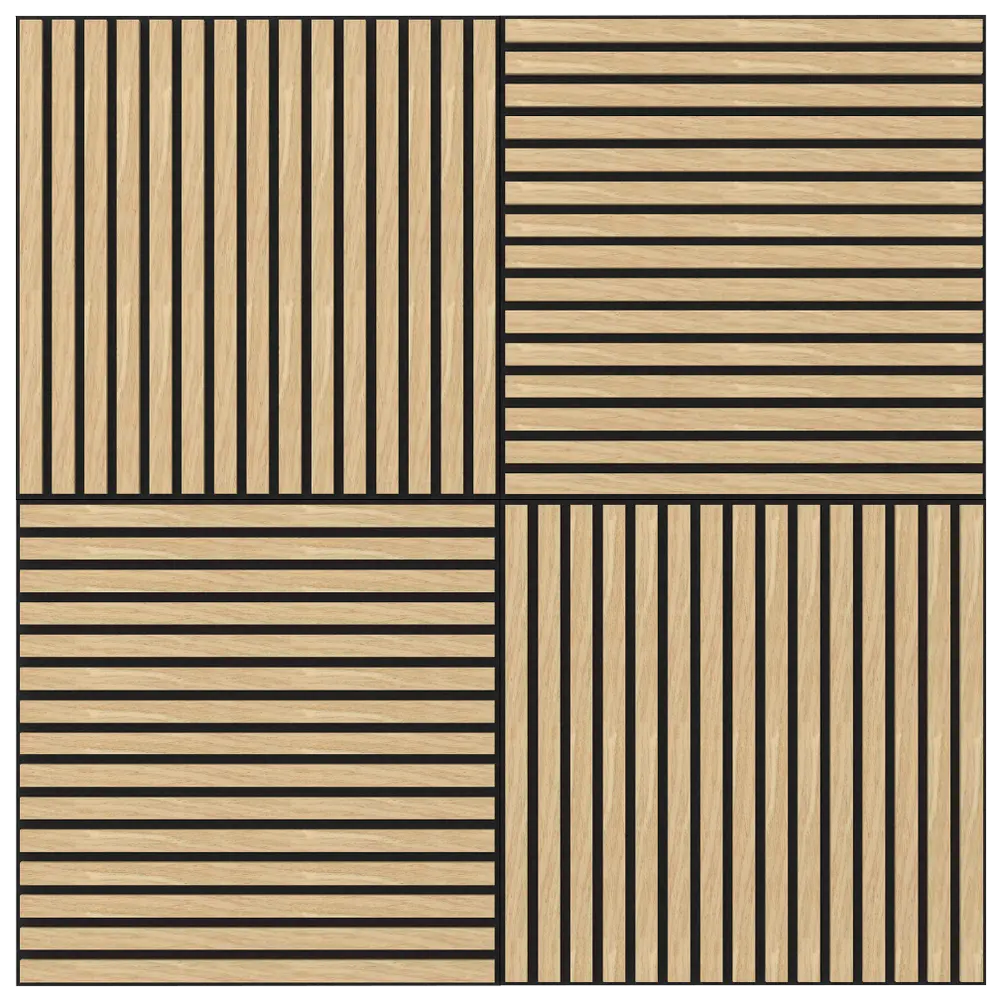 Akustikpanel 60x60 cm ek 4-pack