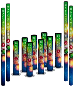 COSMOS Galaxy Burst sortiment 12 dele