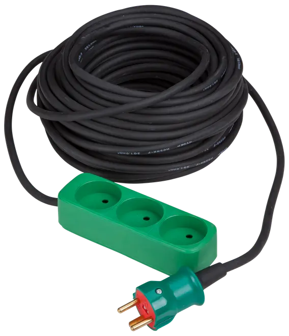 Forlængerkabel med stikdåse 3G1 mm² 20 m