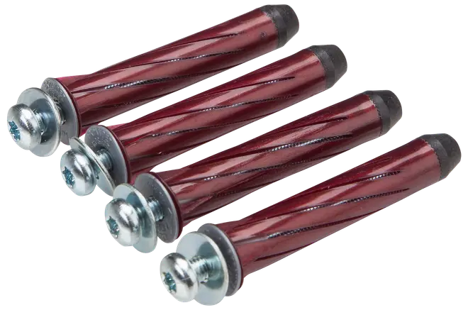 GIPSEXPANDER ROSETT RÖD 4 ST