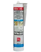 DANA LIM Bygge- /sanitetssilikone 300 ml - grå