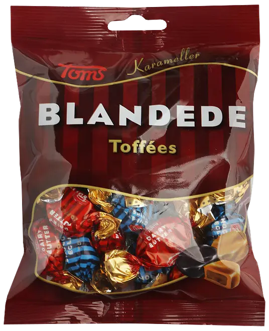 Toms Blandede Toffees 160 g