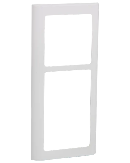 LK FUGA Design ramme SOFT 63 2 ½ modul - hvid