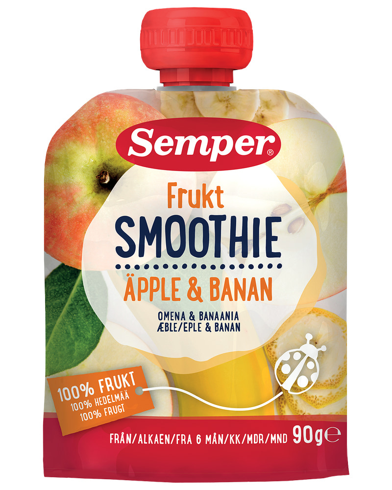 Semper Smoothie 90 g - assorteret smag