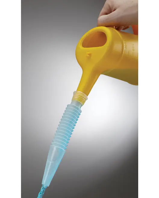 Flextud til påfyldningskande