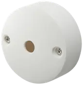 Udløbsroset Ø80 mm 5-leder - hvid