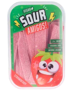 Sour Amigos jordbærsmag 300g