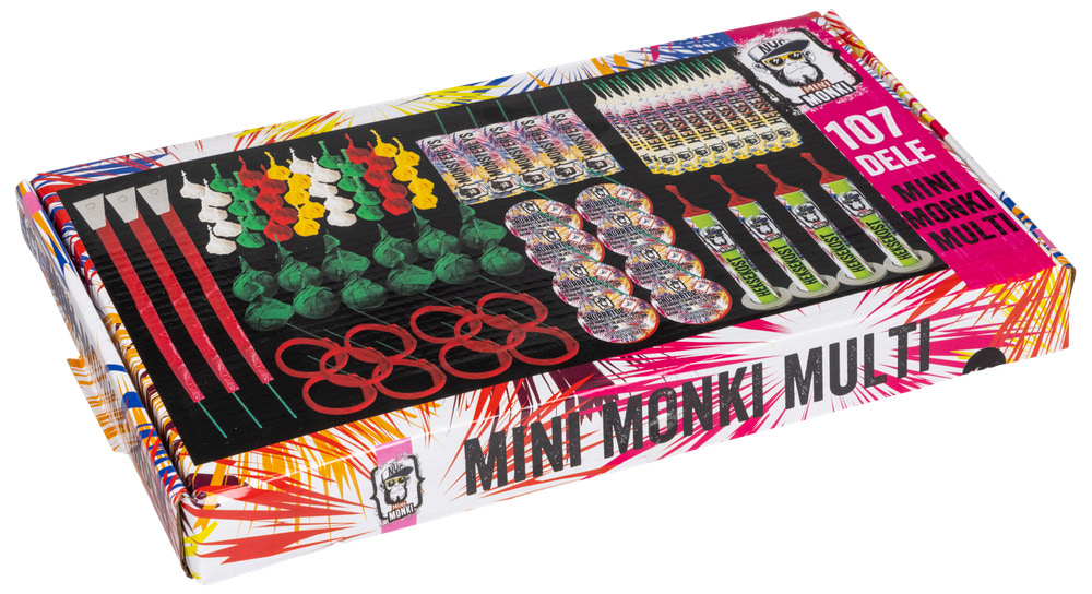 Mini Monki Multi sortiment 107 dele