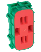 LK Indmuringsdåse til 2 afbrydere