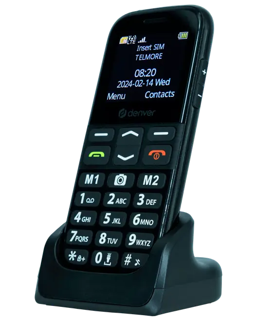DENVER Seniortelefon BAS-18500MNB
