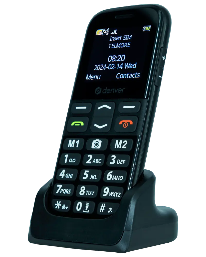 DENVER Seniortelefon BAS-18500MNB