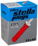 Tillex Plugs pan 5 x 55 mm - rød 25-pak