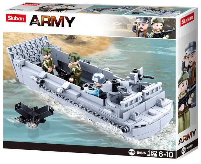 Sluban Army Higgins M38-B0855 - 182 dele