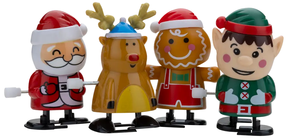Julfigurer med rörelse