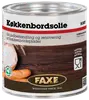 FAXE køkkenbordsolie, hvid, til behandling og renovering af køkkenbordplader i træ. Fødevarekontakt godkendt. Metal dåse med låg, 0,75 liter.