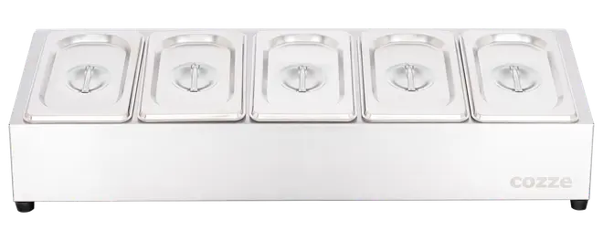 Cozze Topping station