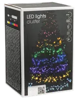 Ljusslinga kluster 800 multifärgade LED