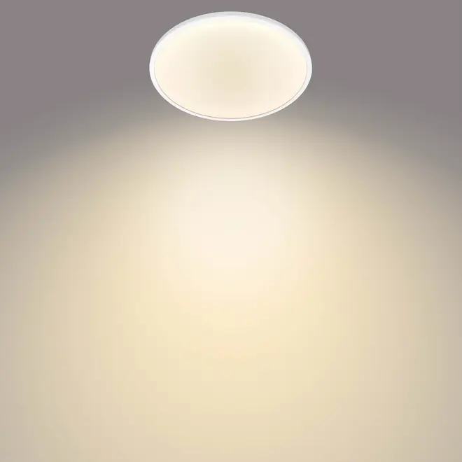 PHILIPS Plafond SceneSwitch slim Ø25cm 15W - hvid