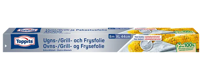 Toppits aluminiumfolie allround 8 m