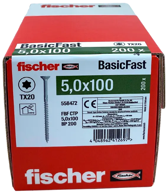 Spånskruv 5X100 mm TX20 200 st