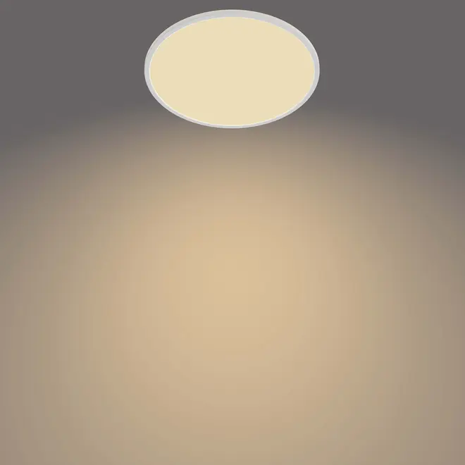 PHILIPS Plafond SceneSwitch slim Ø43cm 22W - hvid