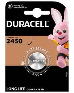 DURACELL Batteri CR2450 1 stk.