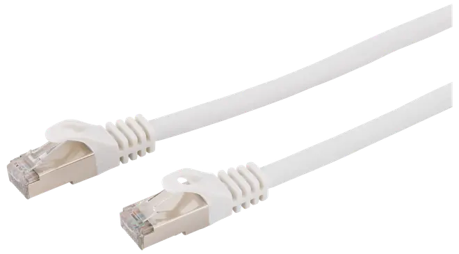 Nätverkskabel cat7 10 m vit