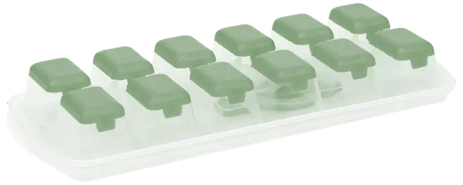 Isterningebakke med låg