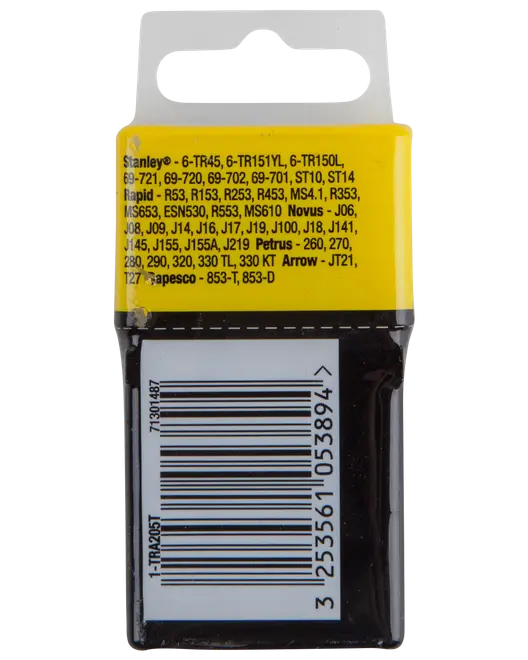 Stanley häftklammer 8 mm 1000 st