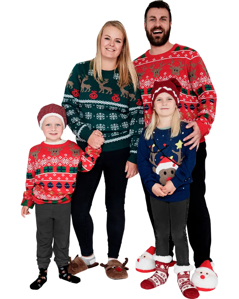 Jultröja grön unisex 