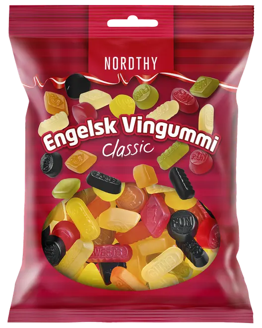 NORDTHY Engelsk vingummi classic 300 g
