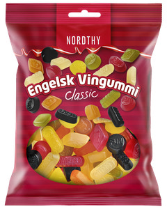 NORDTHY Engelsk vingummi classic 300 g