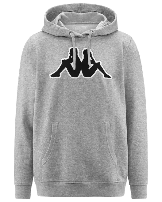 Kappa Hoodie Grå