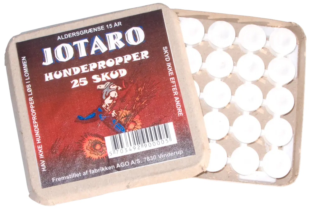 Hundeprop 4 x 25 skud