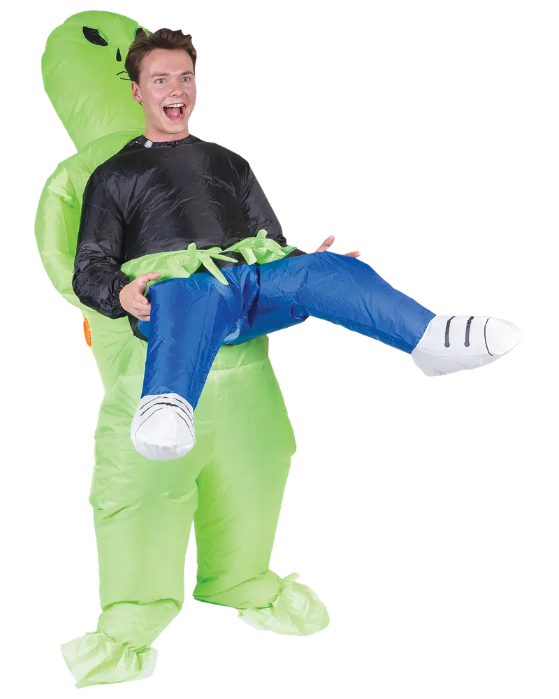 Uppblåsbar dräkt Alien