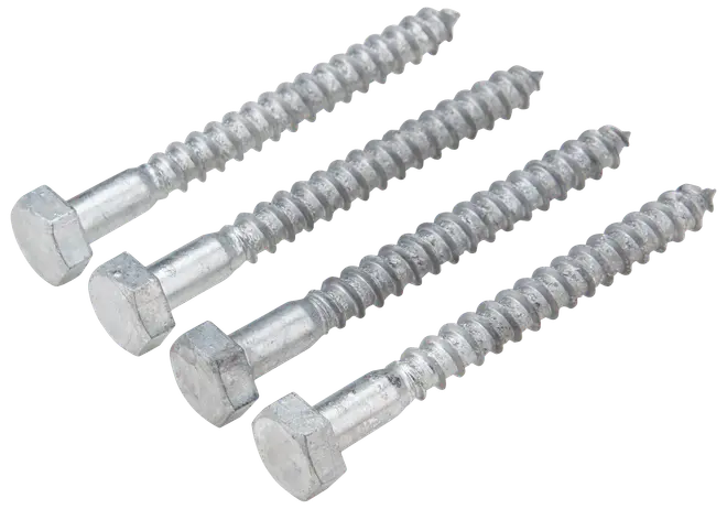 FRANSK TRÄSKRUV 10X100 4 ST