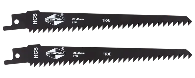 Tigersågblad trä 150 mm 2-pack