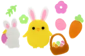 Vinduesklistermærker - Påske