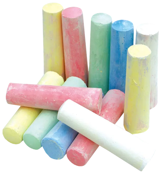 Gadekridt i spand 20-pak