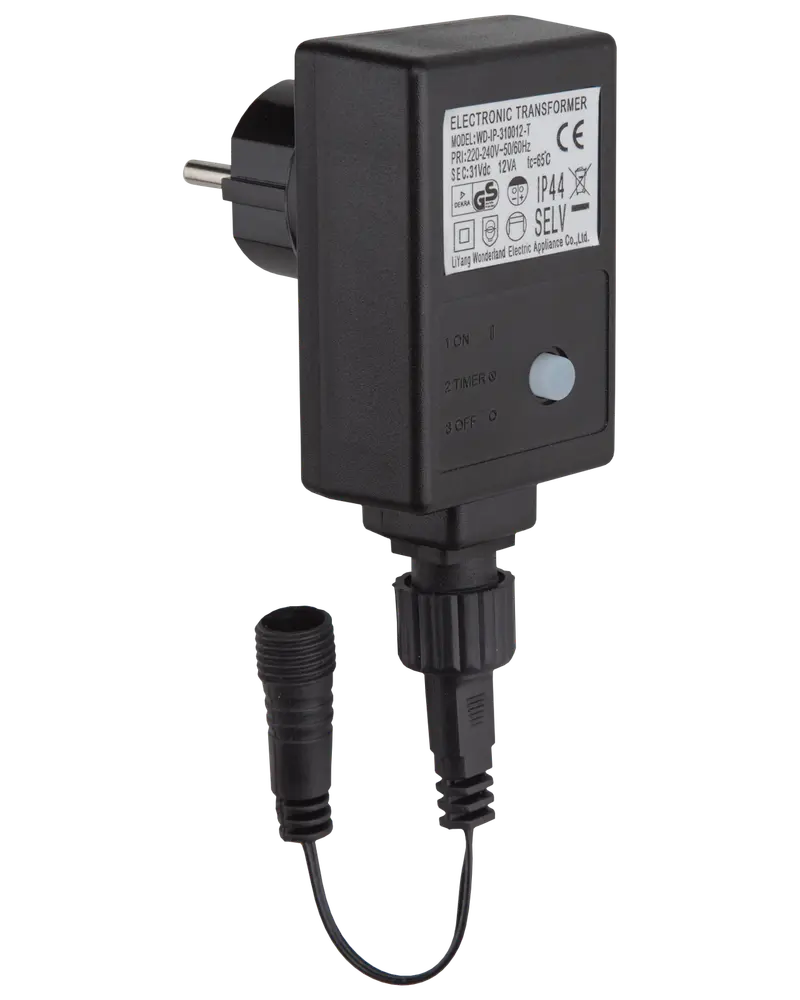 Nowel 31 V Transformer med dobbelt timer - Maks. 700 LED