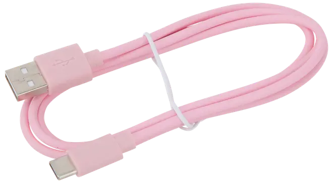 Sinox usb-c kabel rosa 1 m