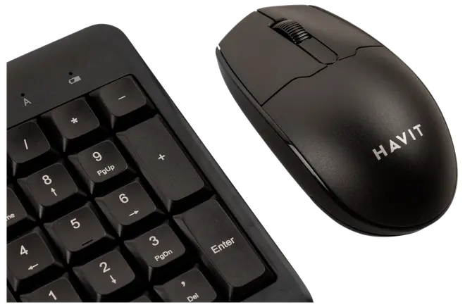 HAVIT Tastatur og mus Wireless KB268GCM