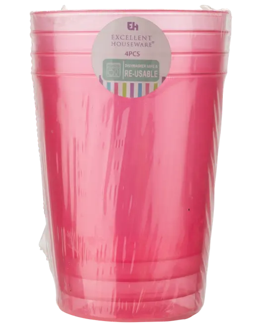 Ölglas 50 cl återanvändbart 4-pack