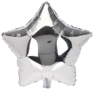 Folieballon stjerne - assorterede farver