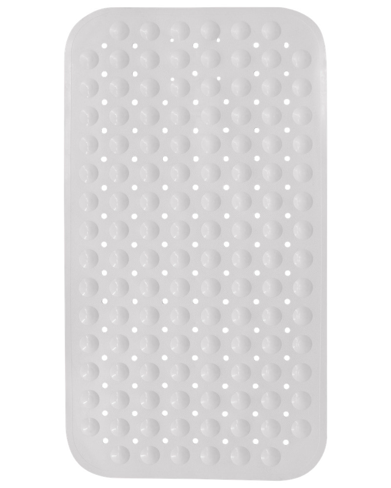 Kilberry care Bademåtte med antislip 38 x 70 cm - hvid